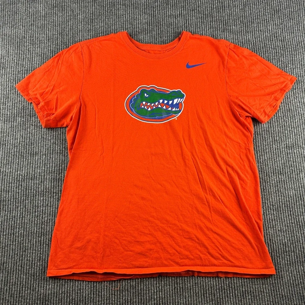 Nike Florida Gators Orange Graphic T-Shirt Mens XL Athletic Cut NCAA Fan Gear